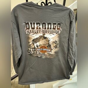 Harley-Davidson Charcoal Long Sleeve Tee